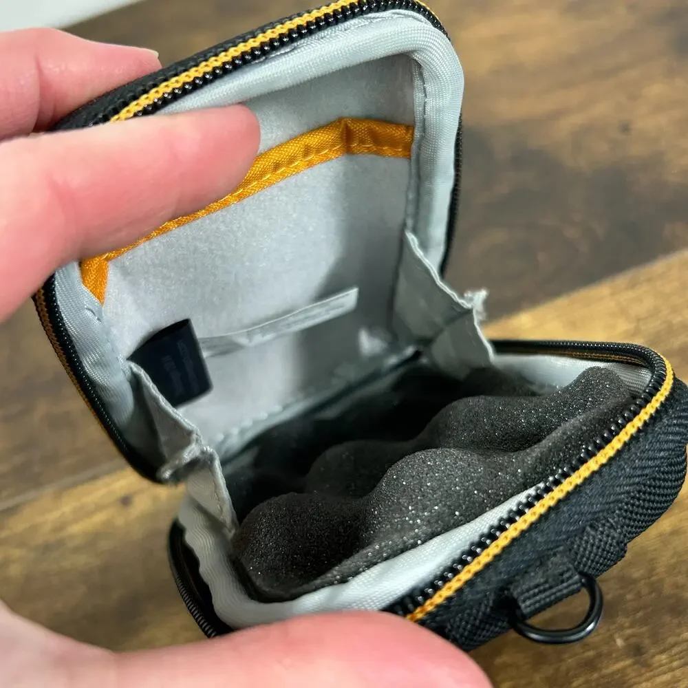 Lowepro Santiago II Hard Case for Compact Digital Camera 4.9 x 3.3 x 1.4 Black
